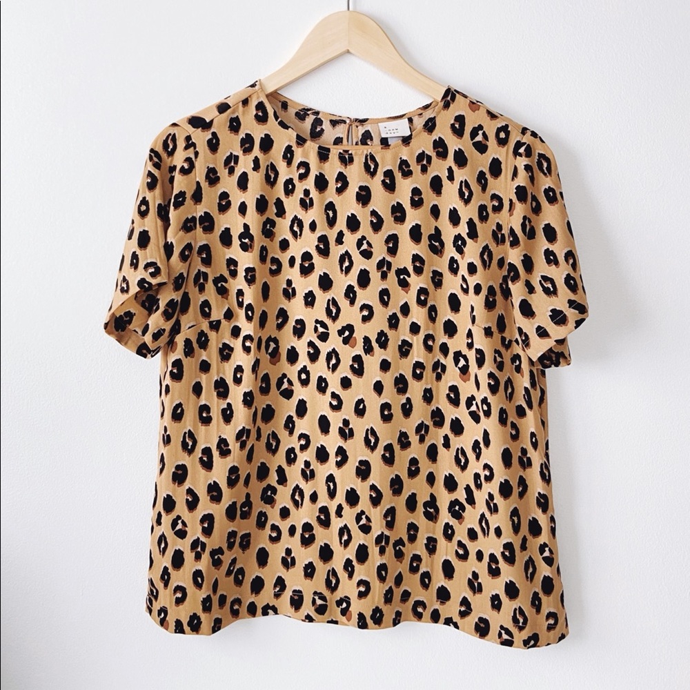 Target Leopard Print Top